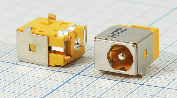 гн пит DC 1,7D5,5\3C2Cэкран\\плат\угл\PJ185 --- Разъемы питания DC