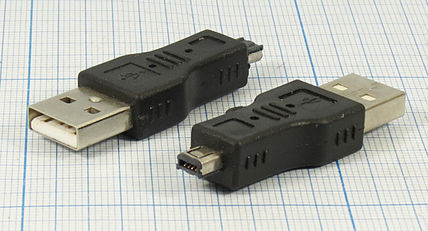 шт USB A-шт miniUSB тип-A 4PA\\\комп --- Разъемы USB