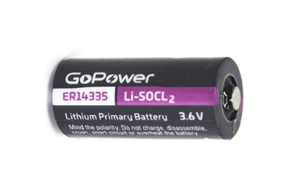 бат  3,6В\\14335[2/3AA]\Li-SOCL\\ER14335\GoPower --- Щелочные и литиевые батареи