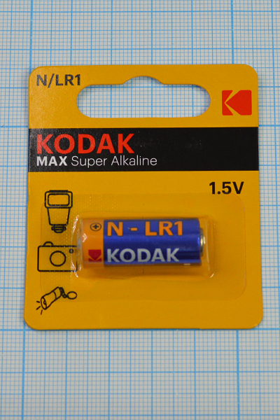 бат  1,5В\\N\Alk\MN9100/LR1\KODAK --- Щелочные и литиевые батареи