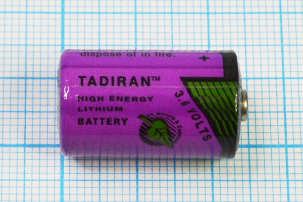бат  3,6В\\14250[1/2AA]\Li\ER14250\Tadrian --- Щелочные и литиевые батареи