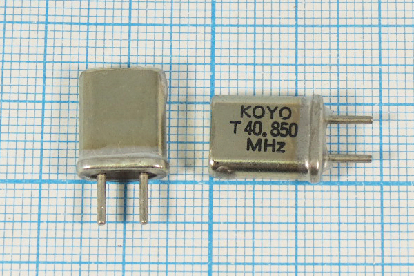 40850 \HC25U\\\\\ +SL[13610кГц] (KOYO T40.85M) --- Кварцевые резонаторы (пьезокерамические, диэлектрические, ПАВ (SAW), резонаторы из других пьезоматериалов)