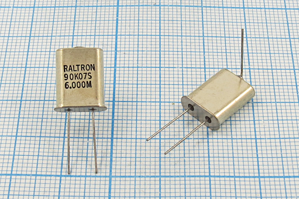 6000 \HC49U+LW\S\\\HC49U\1Г (RALTRON) --- Кварцевые резонаторы (пьезокерамические, диэлектрические, ПАВ (SAW), резонаторы из других пьезоматериалов)