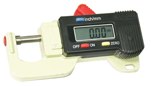 микрометр электронный\0~12,7мм\0,01мм\\бежевый --- Измерительные инструменты и приспособления