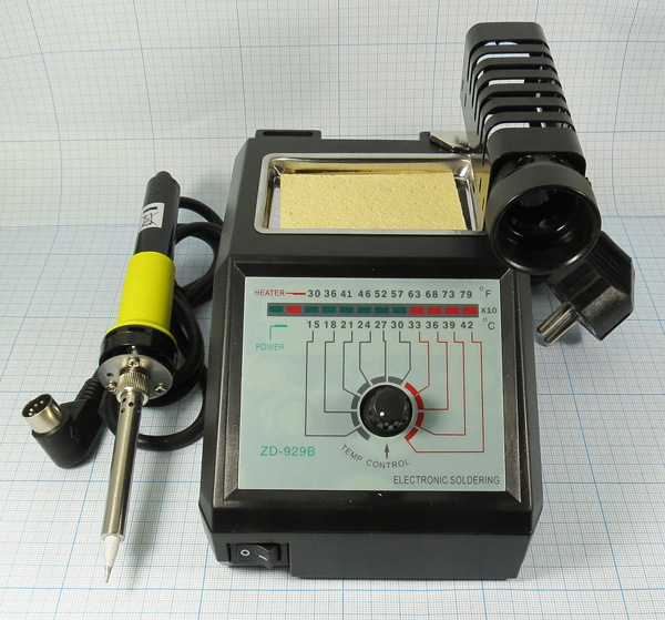 паяльная станц\220В-24В\48Вт\150~420C\\ZD-929B\ --- Паяльные станции