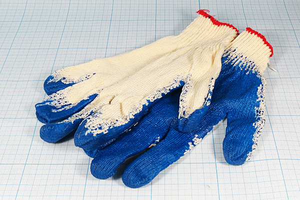 перчатки обрезиненные\\\\\ --- Средства защиты( перчатки, рукавицы,маски и очки)