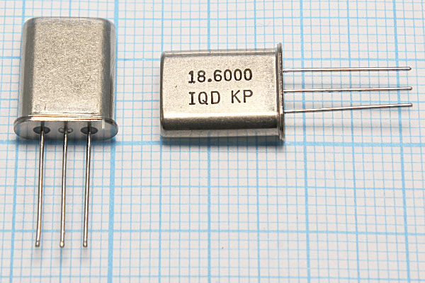 18600 \HC49U-3\30\\\HC49[IQD]\1Г (18.6000 IQD KP) --- Кварцевые резонаторы (пьезокерамические, диэлектрические, ПАВ (SAW), резонаторы из других пьезоматериалов)