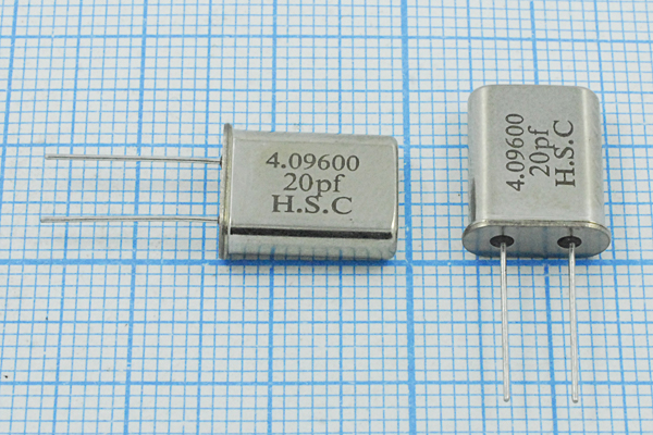 4096 \HC49U\20\\\\1Г (4.09600 20pf HSC) --- Кварцевые резонаторы (пьезокерамические, диэлектрические, ПАВ (SAW), резонаторы из других пьезоматериалов)