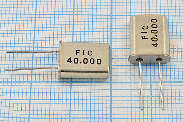 40000 \HC49U\S\\\\3Г (FIC) --- Кварцевые резонаторы (пьезокерамические, диэлектрические, ПАВ (SAW), резонаторы из других пьезоматериалов)