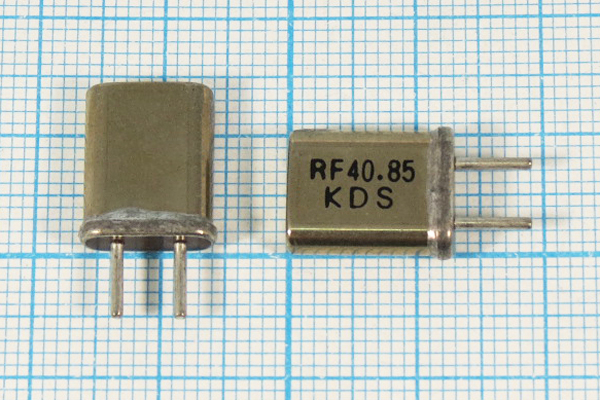 40850 \HC25U\\\\\[13458кГц] (RF40.85KDS) --- Кварцевые резонаторы (пьезокерамические, диэлектрические, ПАВ (SAW), резонаторы из других пьезоматериалов)