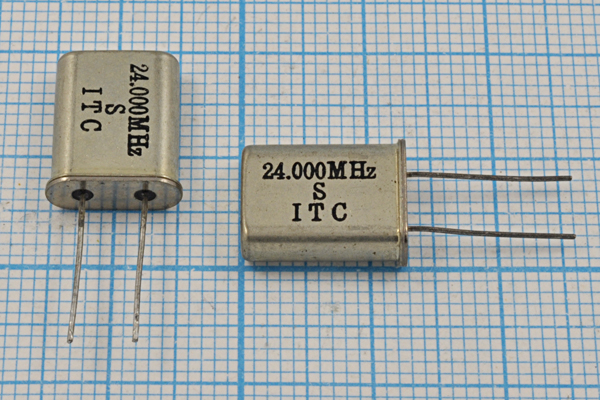 24000 \HC49U\S\  \\\3Г (ITC) --- Кварцевые резонаторы (пьезокерамические, диэлектрические, ПАВ (SAW), резонаторы из других пьезоматериалов)
