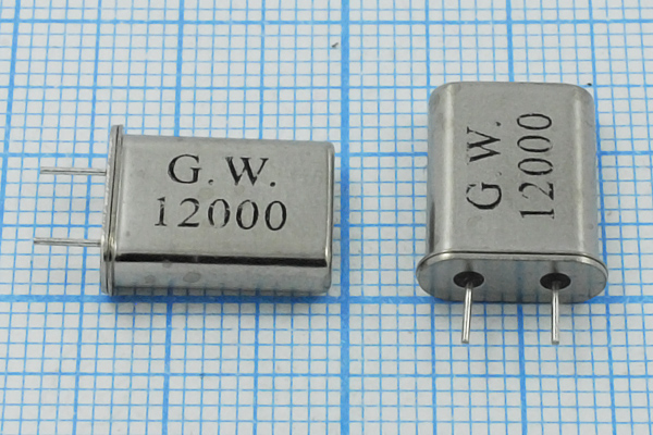 12000 \HC49U\S\ 30\\\1Г 4мм (G.W) --- Кварцевые резонаторы (пьезокерамические, диэлектрические, ПАВ (SAW), резонаторы из других пьезоматериалов)