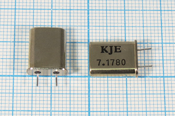 7178 \HC49U\S\\\\1Г 4мм (KJE) --- Кварцевые резонаторы (пьезокерамические, диэлектрические, ПАВ (SAW), резонаторы из других пьезоматериалов)
