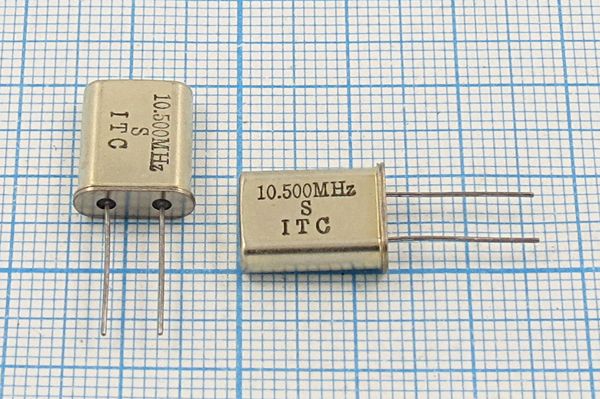 10500 \HC49U\S\\\\1Г (ITC) --- Кварцевые резонаторы (пьезокерамические, диэлектрические, ПАВ (SAW), резонаторы из других пьезоматериалов)