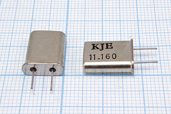 11160 \HC49U\20\\\\1Г 6мм (KJE 11.160) --- Кварцевые резонаторы (пьезокерамические, диэлектрические, ПАВ (SAW), резонаторы из других пьезоматериалов)