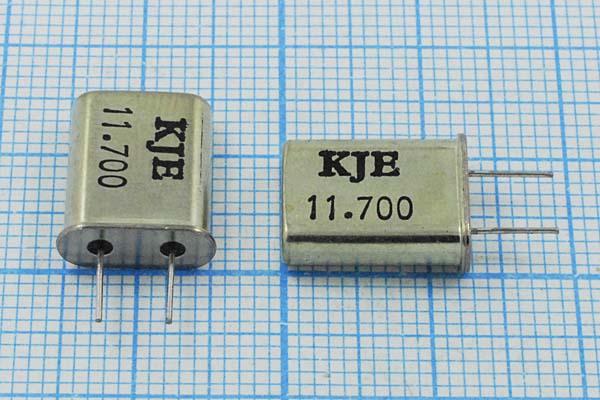 11700 \HC49U\15\\\\1Г 5мм (KJE 11.700) --- Кварцевые резонаторы (пьезокерамические, диэлектрические, ПАВ (SAW), резонаторы из других пьезоматериалов)