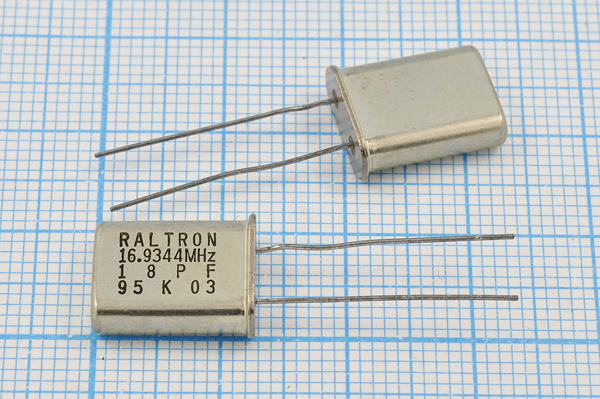 16934,4 \HC49U\18\\\HC49U\1Г (RALTRON) --- Кварцевые резонаторы (пьезокерамические, диэлектрические, ПАВ (SAW), резонаторы из других пьезоматериалов)