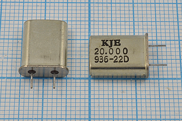 20000 \HC49U\15\\\\1Г 4мм (KJE) --- Кварцевые резонаторы (пьезокерамические, диэлектрические, ПАВ (SAW), резонаторы из других пьезоматериалов)