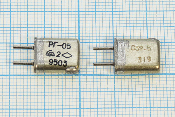32500 \HC25U\\\\РГ05МА\3Г (С32,5 МГЦ РГ-05) --- Кварцевые резонаторы (пьезокерамические, диэлектрические, ПАВ (SAW), резонаторы из других пьезоматериалов)
