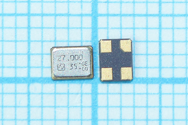 27000 \SMD03225C4\\\\NX3225SA\1Г --- Кварцевые резонаторы (пьезокерамические, диэлектрические, ПАВ (SAW), резонаторы из других пьезоматериалов)