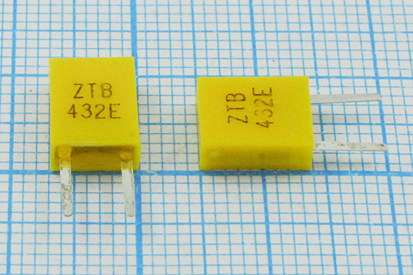 432 \C07x4x09P2\\3000\\ZTB432E\2P (ZTB432 --- Кварцевые резонаторы (пьезокерамические, диэлектрические, ПАВ (SAW), резонаторы из других пьезоматериалов)
