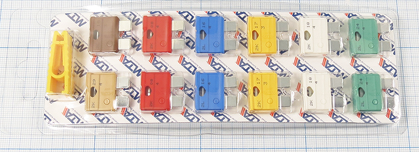 пред а/м std набор\5А/7,5/10x2/15x2/20x2/25x2/30x2 --- Предохранители автомобильные