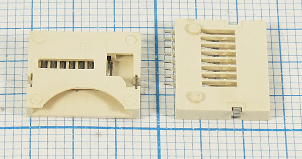 держ карт SD micro\ 9C\\SMD\\micro SD-10P --- Держатели карт памяти