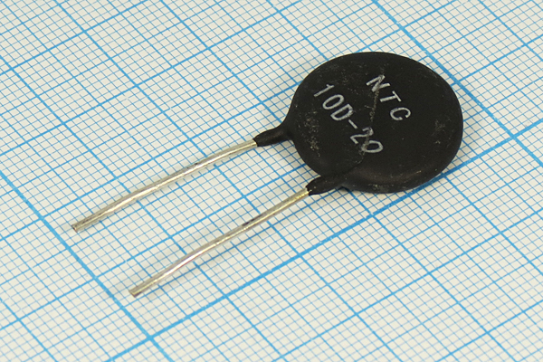 Р-t термистор  10  Ом\ 6А\21x 7\t\MF72-10D20\ --- Терморезисторы