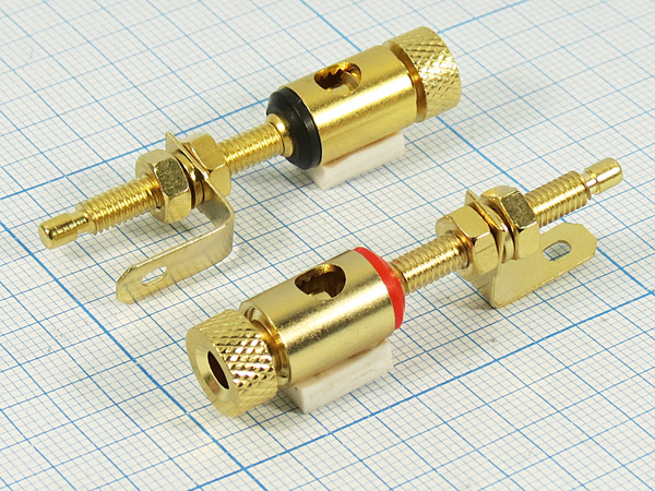 клемма приб  4,0&5\раз&каб\кр\10x50\мет\Au\\ --- Клеммы приборные