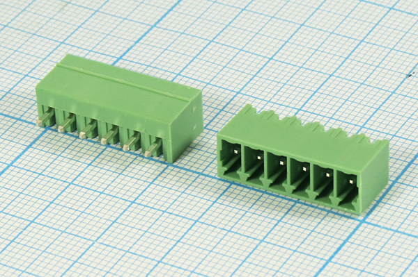 клеммн раз\\ 6P3,5\плат\\15EDGVC-3,5-06P-14-00A(H) --- Клеммники разъемные