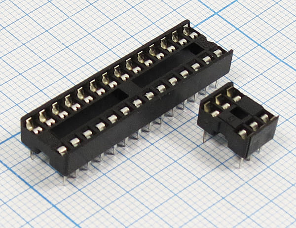 пан DIP \ 8HP 2,54\узк\\SCS- 8P --- Панельки для микросхем