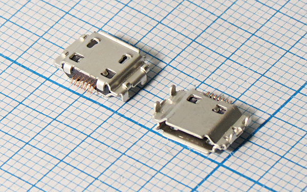 гн microUSB\B\7C4HP\плат\угл\\microUSB B7SAD1 --- Разъемы micro-USB