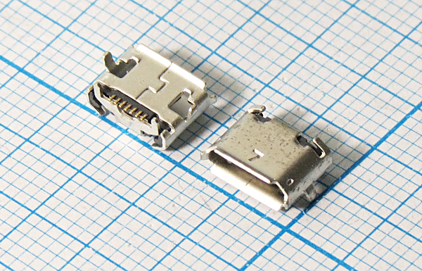 гн microUSB REV\B\7C4HP\плат\угл\\microUSBB7SD2REV --- Разъемы micro-USB