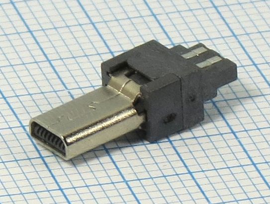 шт miniUSB \B\8C\каб б/кож\\mini USB8P --- Разъемы mini-USB