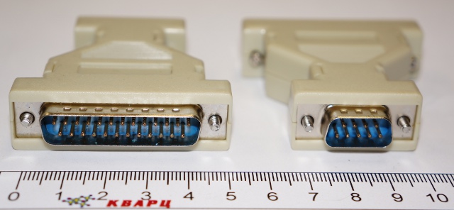 шнур шт DB25M-шт DB9M\0,05м\\комп --- Шнуры компьютерные