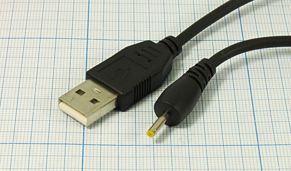 шнур шт USB A-шт 2,5d1,0x10\1,5м\\DAYTON 16-0020A --- Шнуры компьютерные