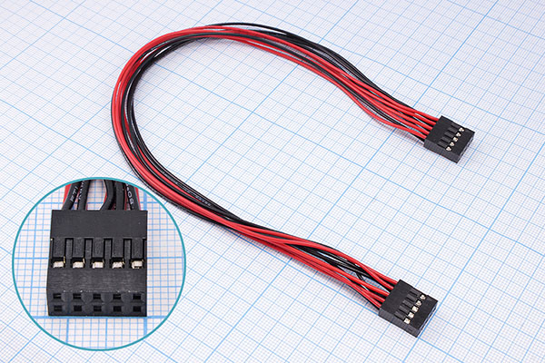 шнур гн BLD-2x 5-гн BLD-2x 5\0,3м\\10L\ --- Шнуры межплатные