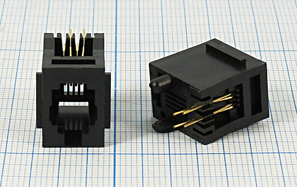 гн телеф 4P4C\ 4P\\плат\T3-4P4C --- 