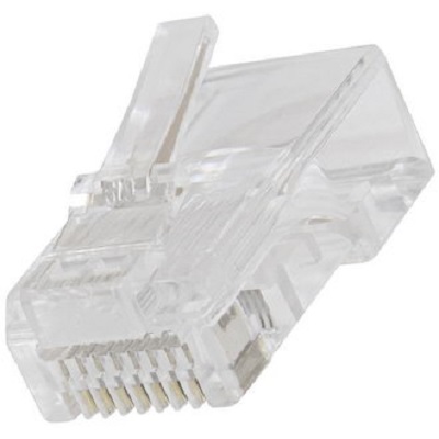 шт телеф 8P8C\\каб/обж\TP8P8C[RJ-45]Cat5E сквозной --- Разъемы RJ-11, RJ-12,  RJ-45, установочные