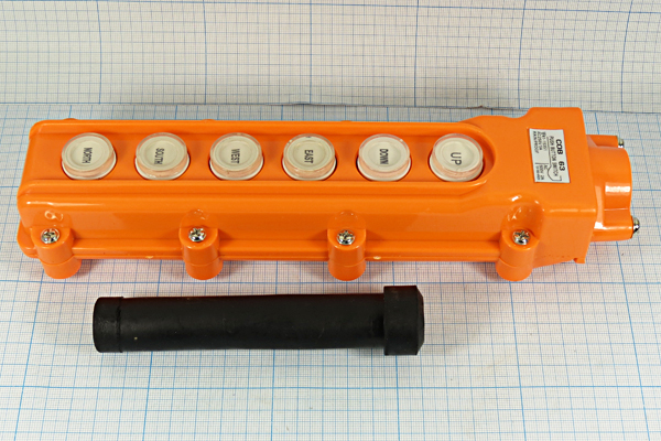 ПКнПКТ\250\ 5\6-(SPST)\\оран\бел\IP54\12C\ПКТ-60У2 --- Переключатели кнопочные