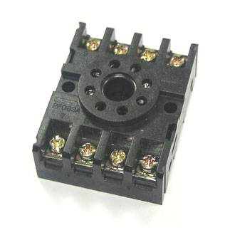 реле держ PF083A\\\для MK2P(№7428) на DIN-рейку --- 