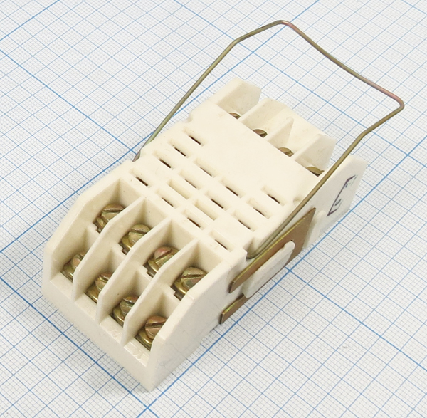 реле держ РП21\004\тип 2/DIN-рейка\для РП21(№7445) --- Держатели реле
