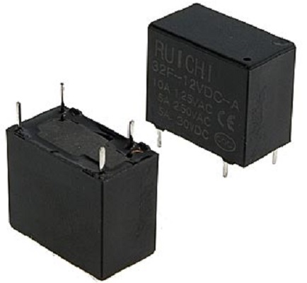 реле  12В\\32F-12VDC-A\1x5А,250В;30В\[] --- Реле