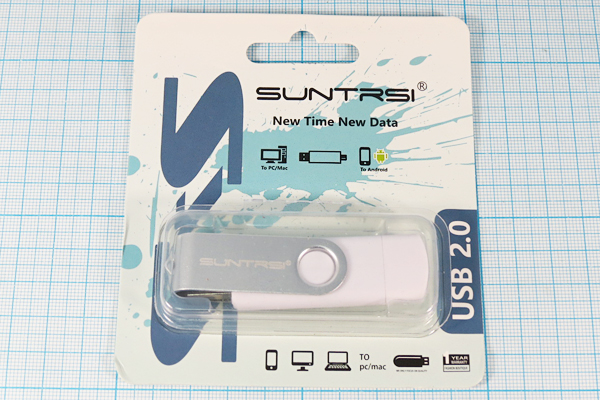 флеш память\ 8GB\USB 2.0/microUSB B\\\SUNTRSI --- 