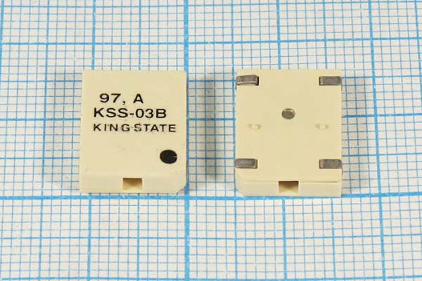 зм 14x11x3\ 3,0\18\2,731\2C\KSS-03B\KINGSTATE --- Звонки (зуммеры) магнитоэлектрические без генератора