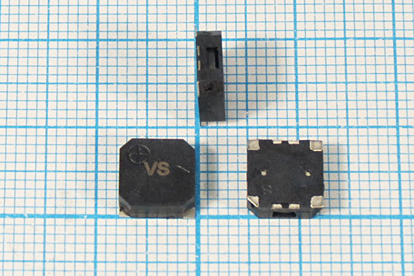 зм  7,5x 7,5x2,5\ 3,6\15\2,731\4C\VS7525A\VOISE --- Звонки (зуммеры) магнитоэлектрические без генератора