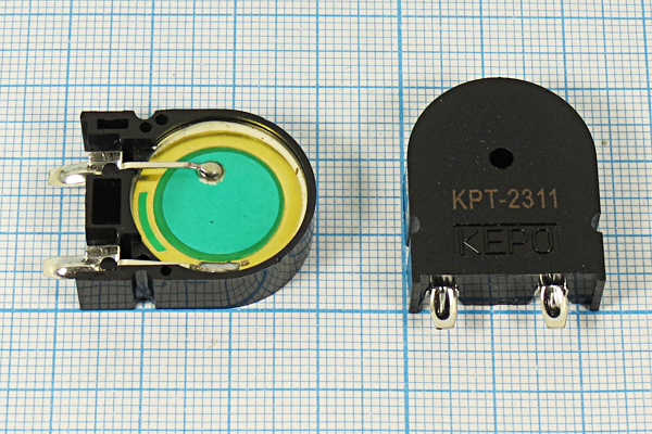 зп 22x 7 x27\1~30\\ 2,0\2T12,5\KPT-2311\KEPO --- Звонки (зуммеры) пьезоэлектрические без генератора