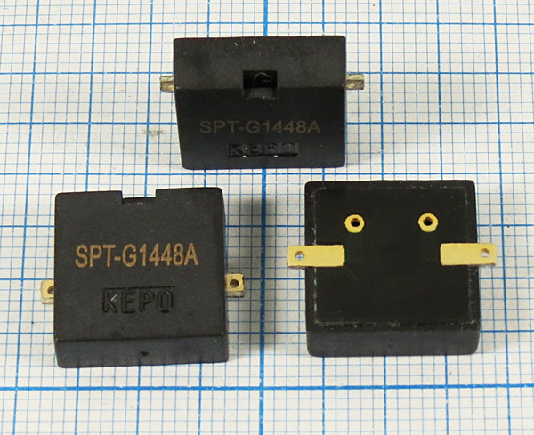 зп 14x14x5\1~30\\ 4,0\2C\SPT-G1448A\KEPO --- Звонки (зуммеры) пьезоэлектрические без генератора