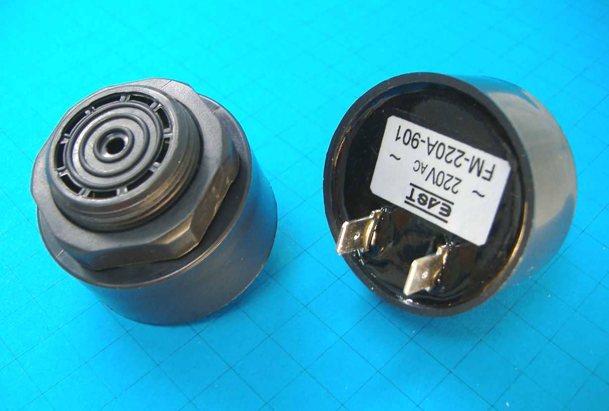 згп 43x33\~220\\2,9\2T\FM-220A-901\Pulse Fast --- Звонки (зуммеры) пьезоэлектрические c генератором