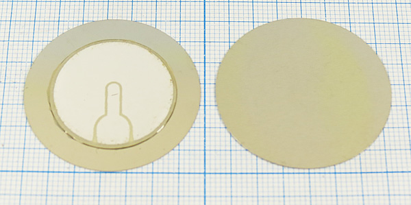 пб 35x0,22\\E\ 1,6\3C\XZ35S-16TS\ --- Пьезоблоки (пьезоэлектрические диафрагмы)